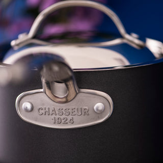 Chasseur Cinq Etoiles Hard Anodised 16cm Saucepan w/lid