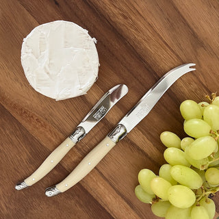 Laguiole Andre Verdier Cheese Knife Set 2pc