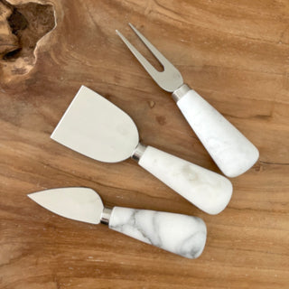 Davis & Waddell Nuvolo Marble Cheese Knives