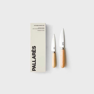 Pallares Knife Carbon Steel 2pc Set