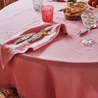 Kip & Co Round Linen Tablecloth