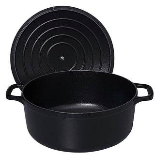 Chasseur Round French Oven 20cm -Satin Black