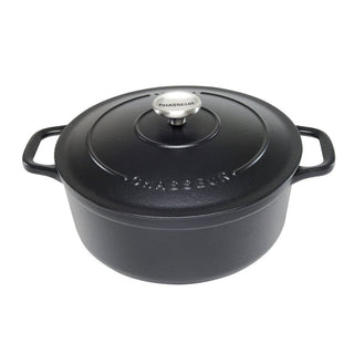 Chasseur Round French Oven 20cm -Satin Black