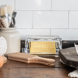 Glass Butter Dish