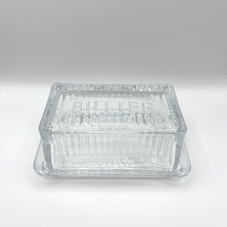 Glass Butter Dish