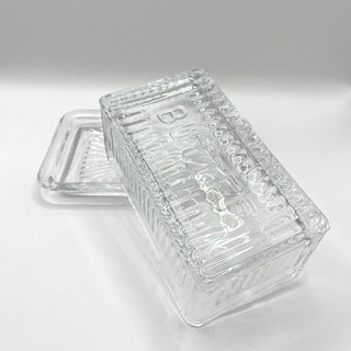 Glass Butter Dish