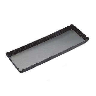 Mastercraft Loose Base Rectangular Flan Tin