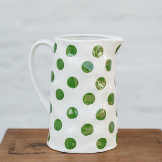 Noss & Co Medium Jug - Green Spot