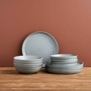 Robert Gordon Dinner Set of 4 - Grey Smoke