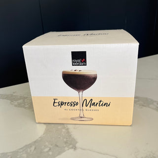 Royal Leerdam Espresso Martini Glass Set of 4