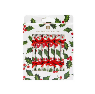 Christmas Saucer Crackers