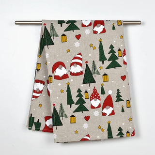 Christmas Tea Towel - Elf