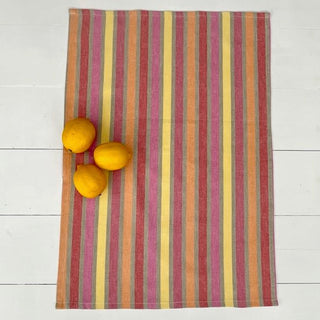Cotton Tea Towel - Joffa Pink