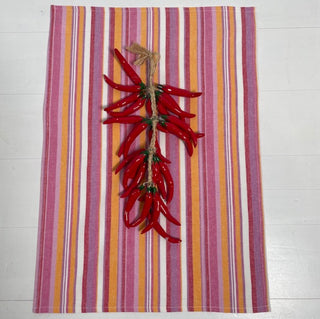 Cotton Tea Towel - LouLou Pink