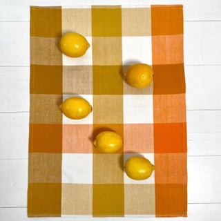 Cotton Tea Towel - Tumeric