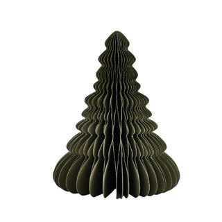 Tree Standing Ornament 15cm - Olive Green