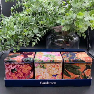 Sanderson Rose & Peony Canister Set